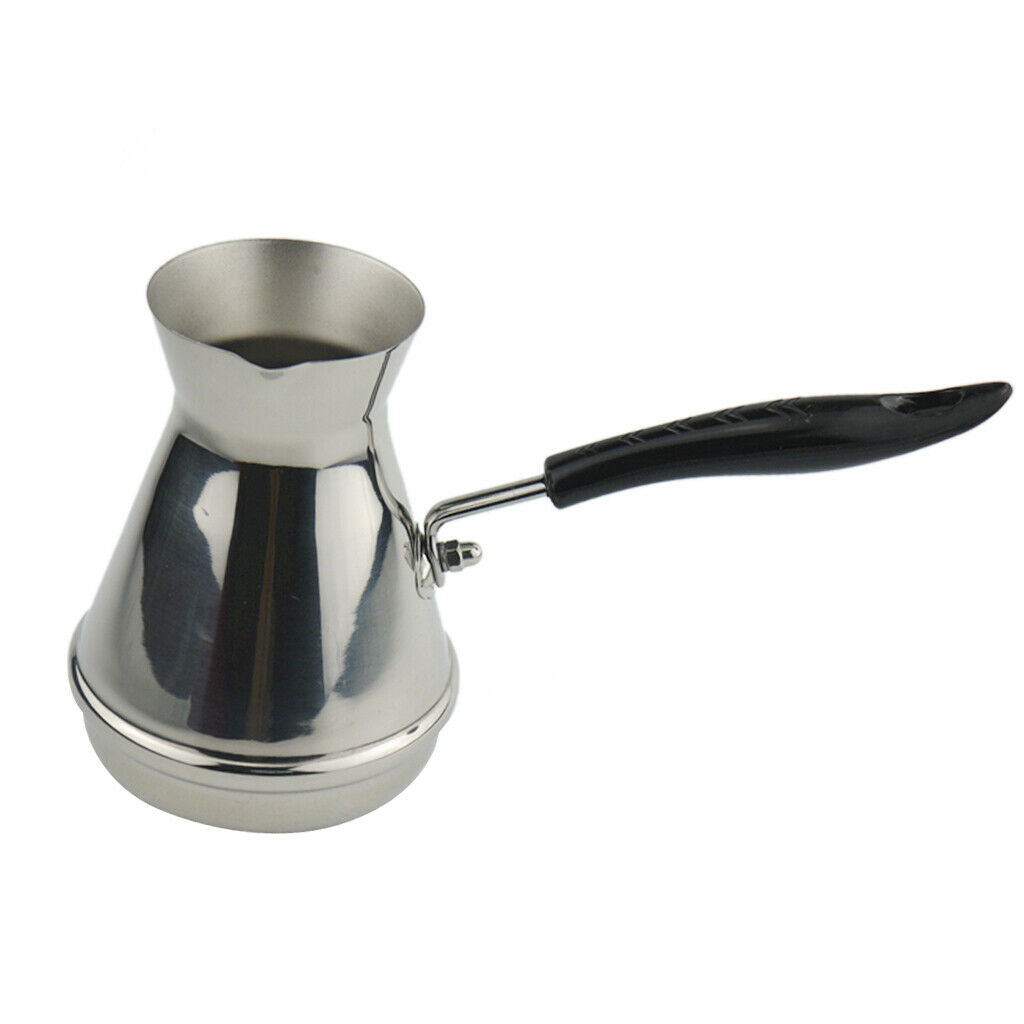 2x Turkish Coffee Pot Maker Traditional Moka Pot 350ml/12oz 500ml/17oz