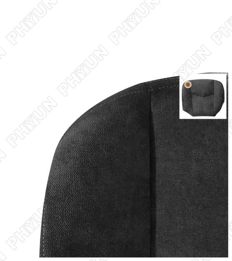 Dark Gray Driver Side Bottom Seat Cover Cloth For Chevrolet Silverado 2003-2006