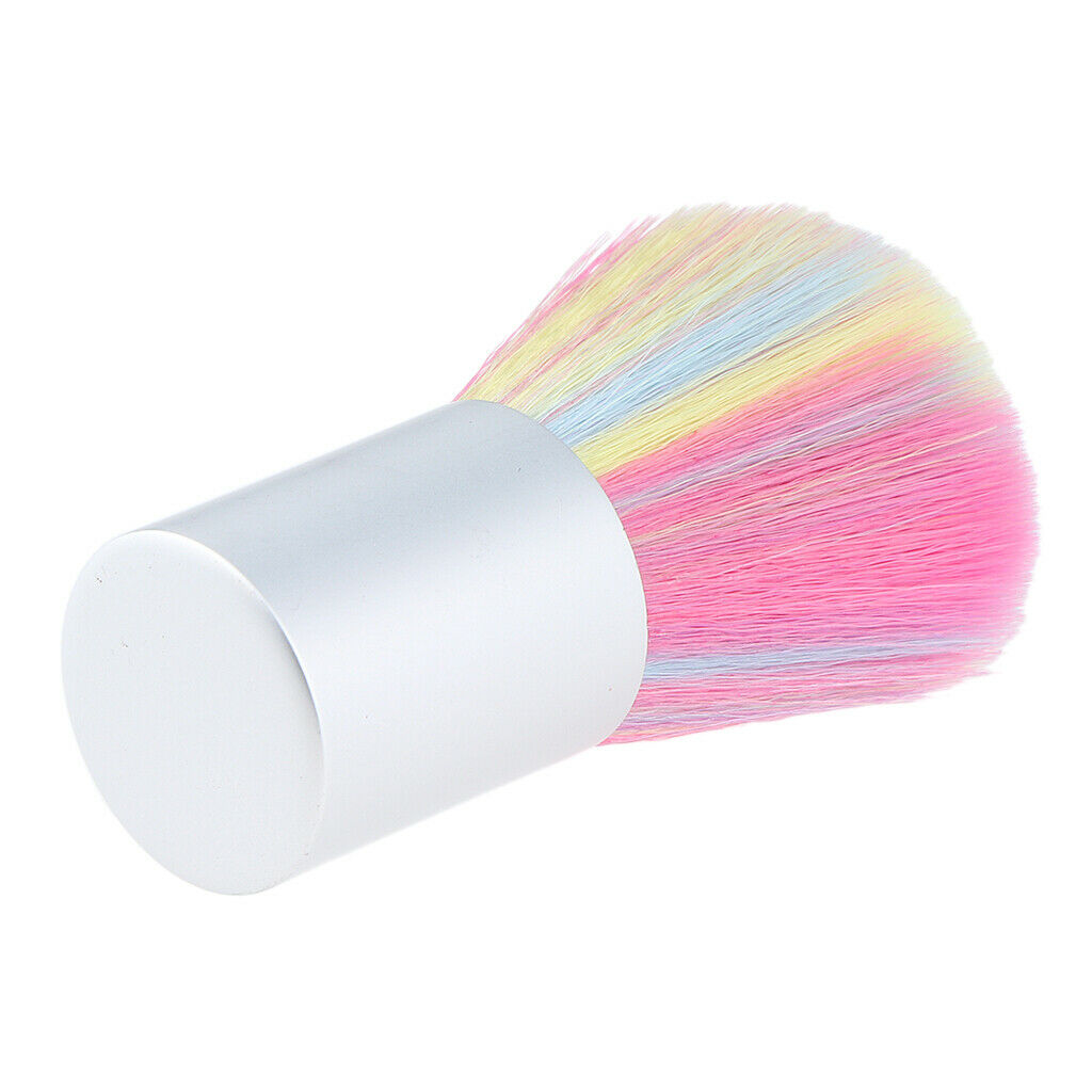Nail Art Dust Brush Acrylic Gel Remover Powder Blusher Neck Duster Brush Makeup