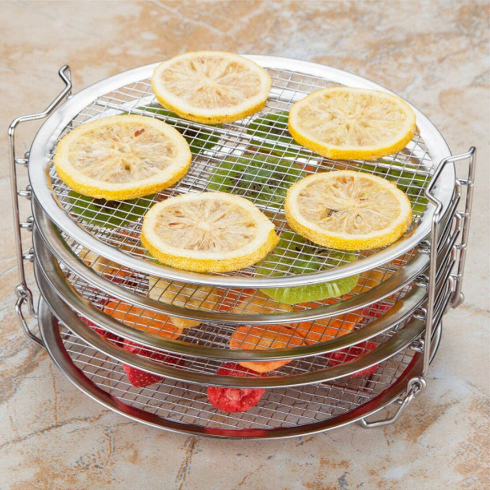 5 Tier Dehydrator Rack Rack for Air Fryer Dining Appliance Accessories