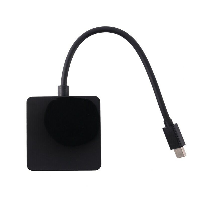 MiniDP to MI-Compatible VGA DVI Adapter, 3-In-1 Mini DP to MI-Compatible/DVIS9I4