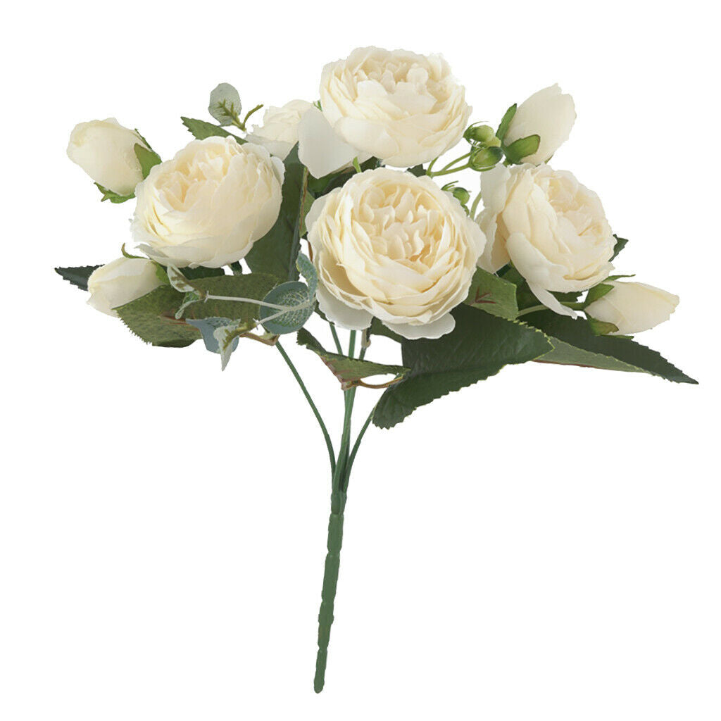3x Flower Bunches f/ Wedding Venue Arrangement Home Party Birthday Ornament