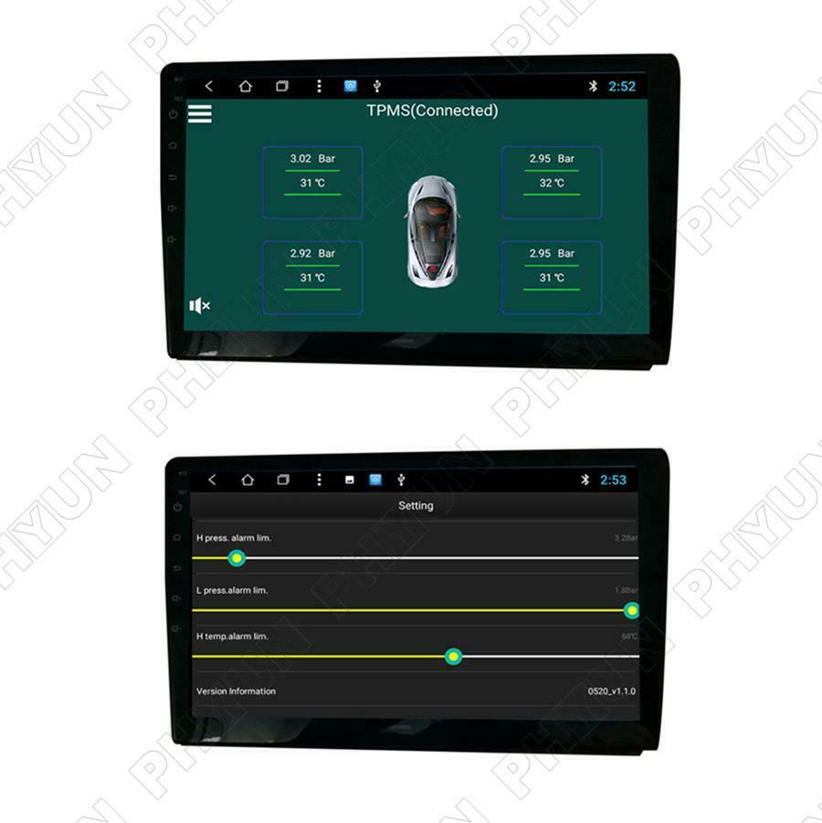 USB TPMS For Android Car Navigation DVD Player Tire Pressure Monitoring System