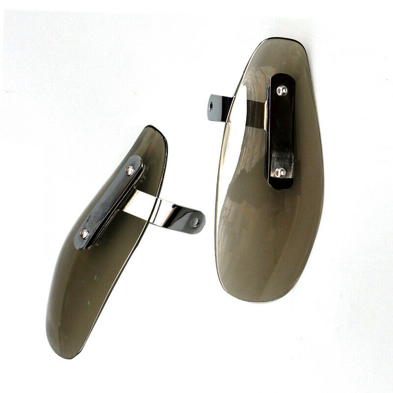 Scooter Motorcycle Bike Wind Deflector Handle Mirror Thread Hand Guard Protector