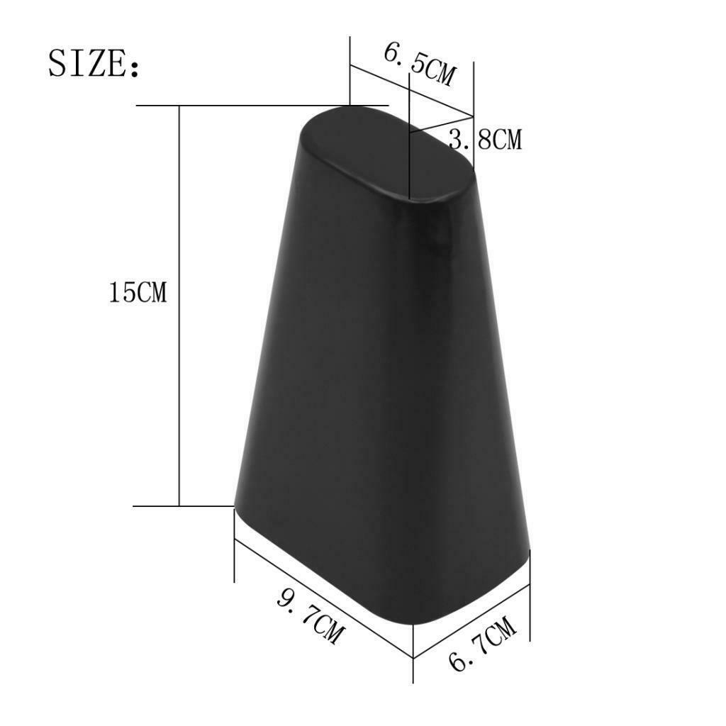 6 Inch Alloy Cowbell Loud Musical Percussion Instrument Cheering Bell for Sports