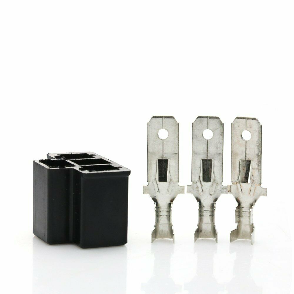 Pair HB2 H4 9003 Bulb Connector Male HID Bulb Socket Car Xenon Lamp Adapter Plug