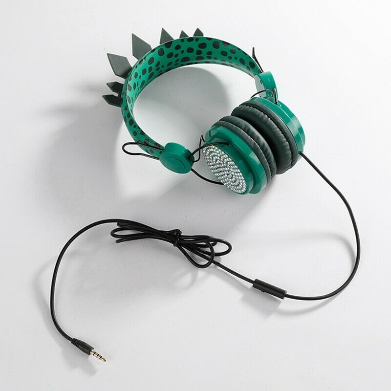 Cartoon Headset Dinosaur Shape Children's Headset Computer Game Headset Sui H2D6