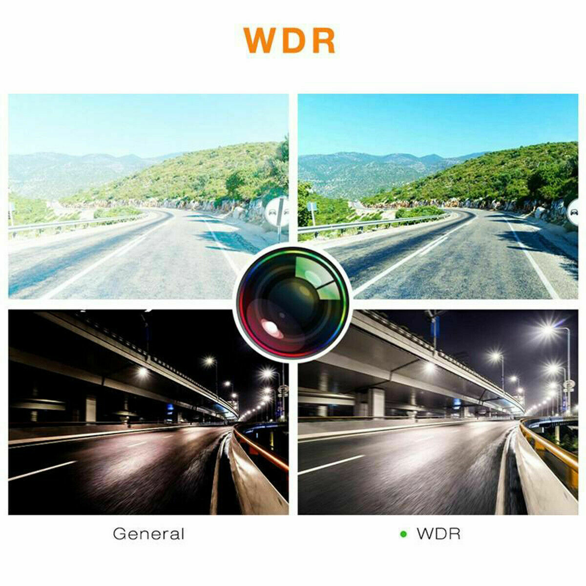1080P WIFI Dash Cam Recorder 170 ° HD Vehicle Camera Car DVR Video G-Sensor New