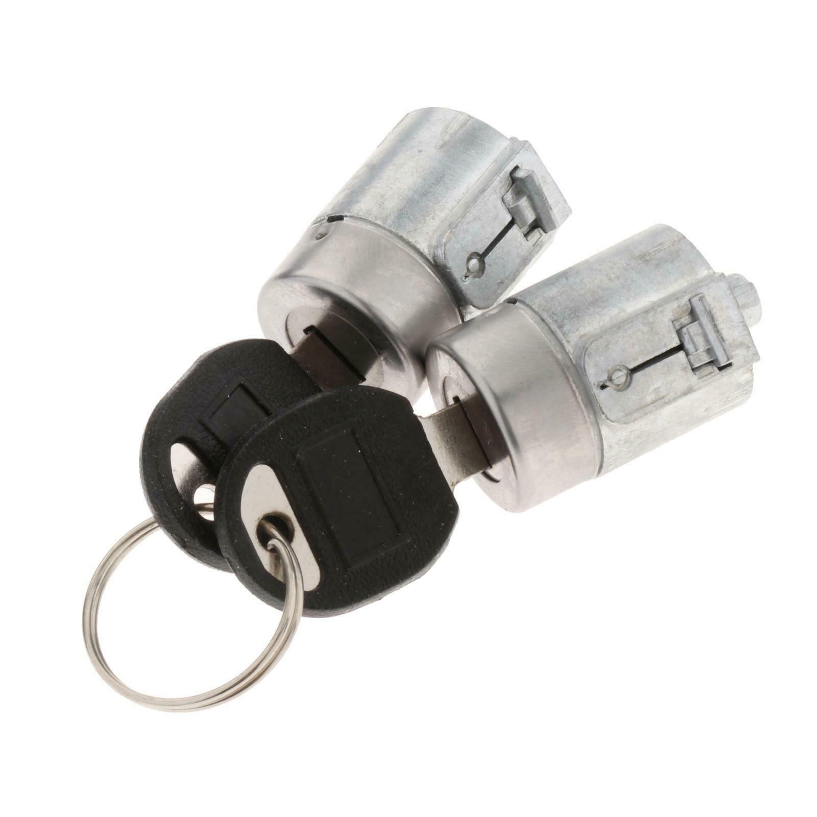 Door Lock Cylinder Set with Keys 057100275 for Chevy K2500 1995-00