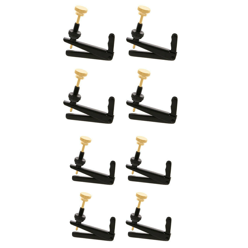 4pcs Cello Fine Tuners String Adjusters for Violin Cello Accessories 4-4-3-4