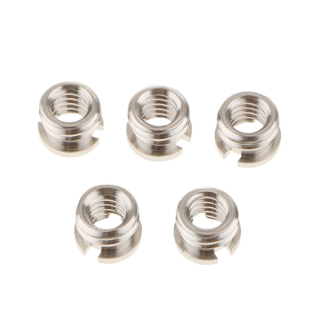 Screw Adapter Converter Bolt 1/4" to 3/8" Male for Tripod Monopod Ball Head
