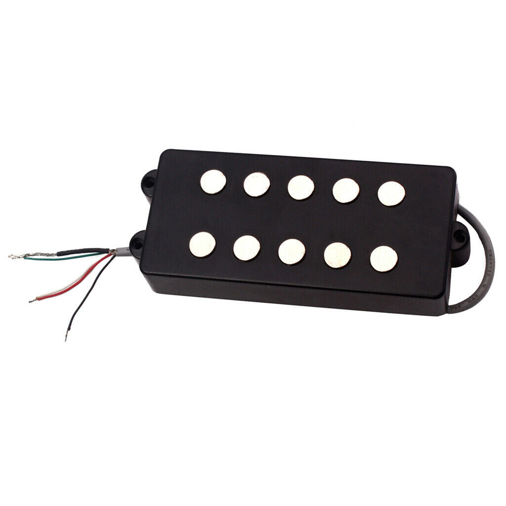 Bass Sound Pickup 5String Humbucker Double Coil Acoustic Electric Transducer