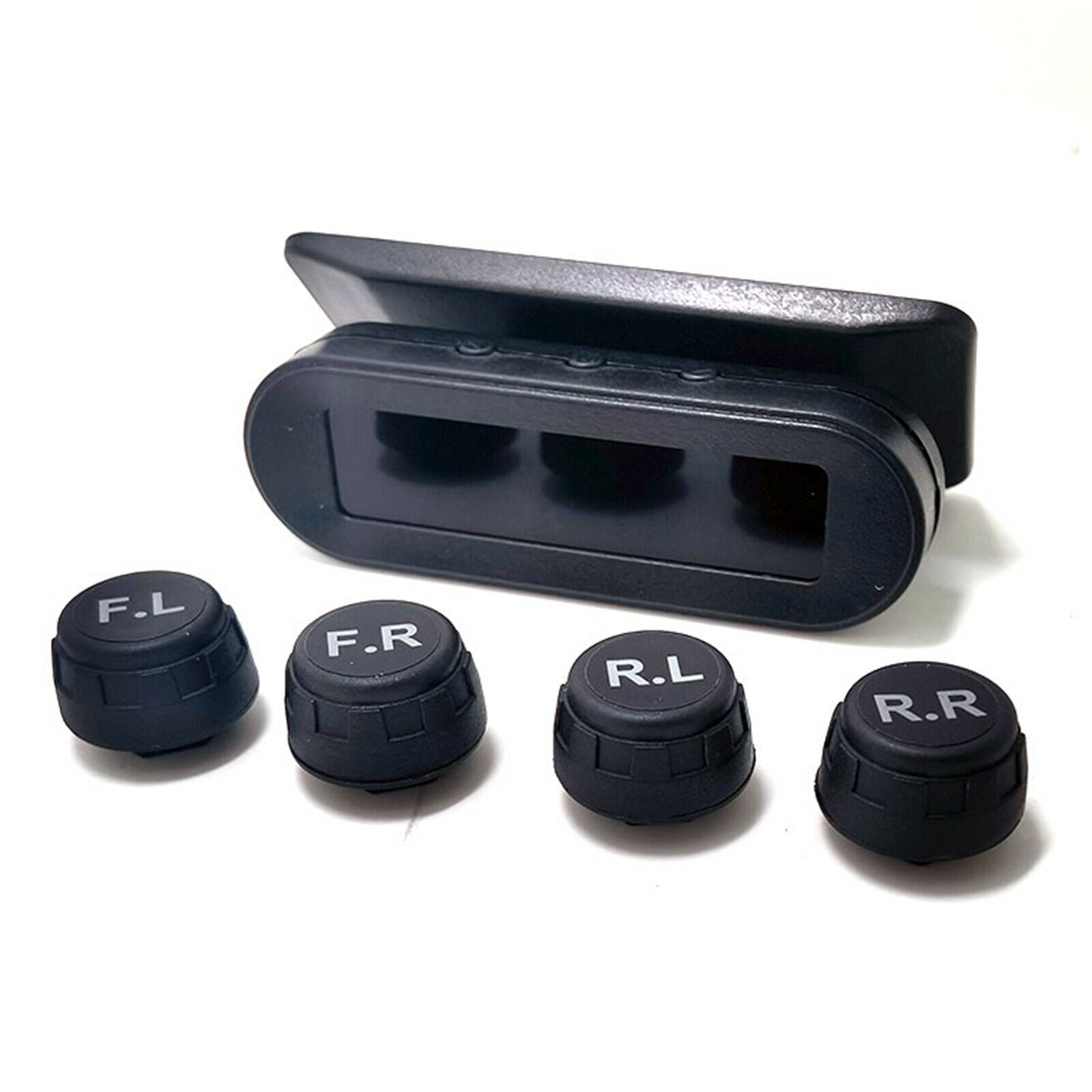 Universal Car Tire Pressure LCD Monitoring System TPMS + 4 External Sensors