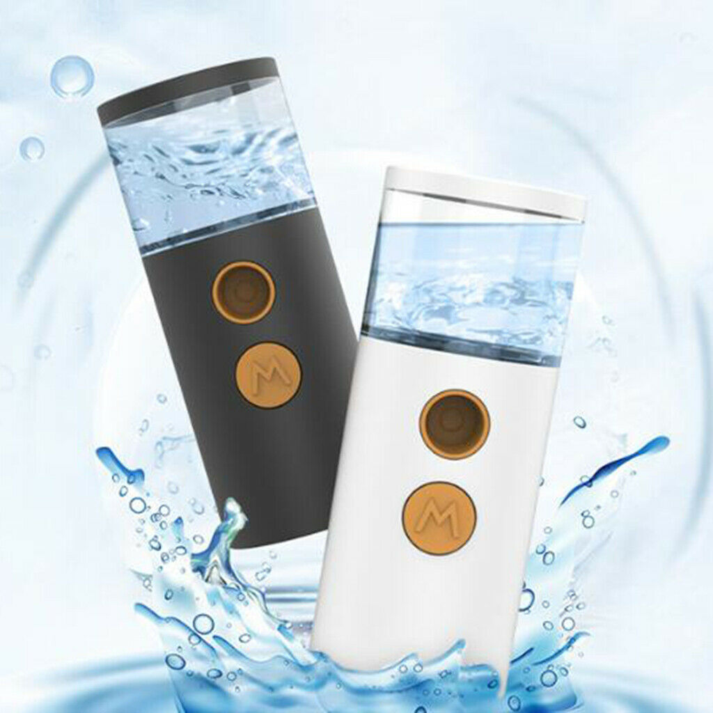 2pcs Ultrasonic Nano Facial Mister Face Mist Sprayer Face Moisturizing