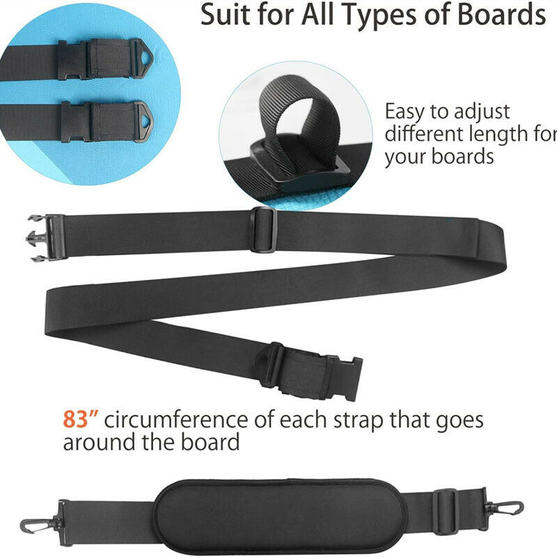 Adjustable Canoeing Surfboard Shoulder Strap Bandage Canoeing Fixed Back Webbing