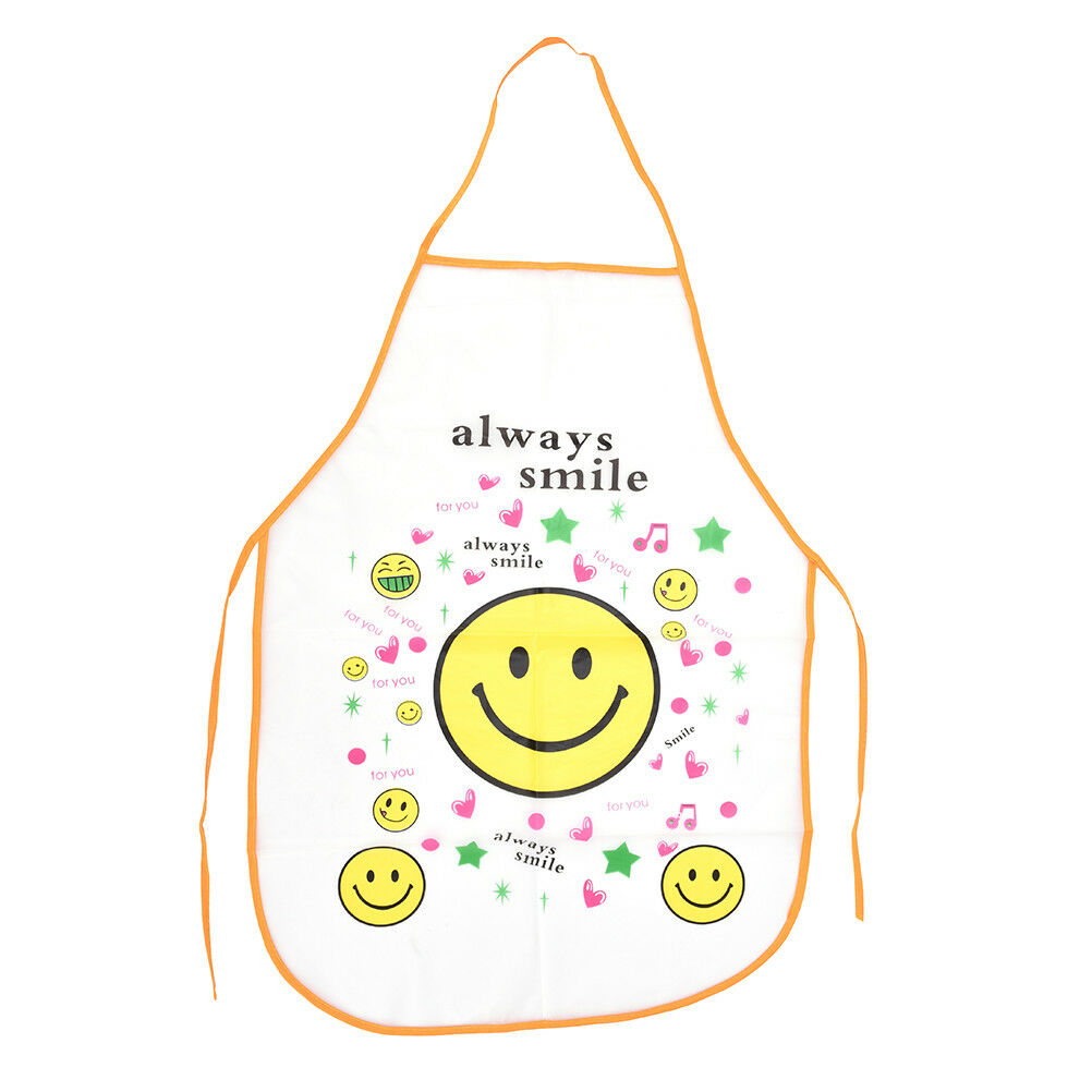 women&kids cartoon kitchen restaurant waterproof apron cooking aprons anti-DD