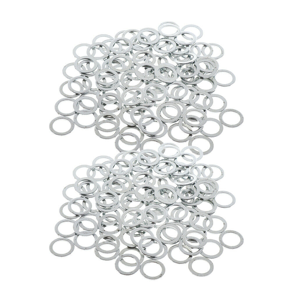 200pcs Skateboad Longboard Truck Axle Washers, Speed Rings, Outdoor