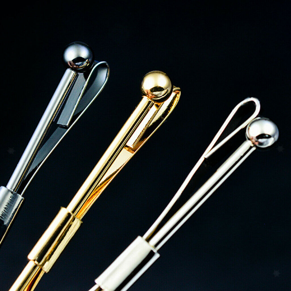 3x Tie Collar Pin Shirt Clip Bar Brooch Mens Business Suit Jewelry 2.4''