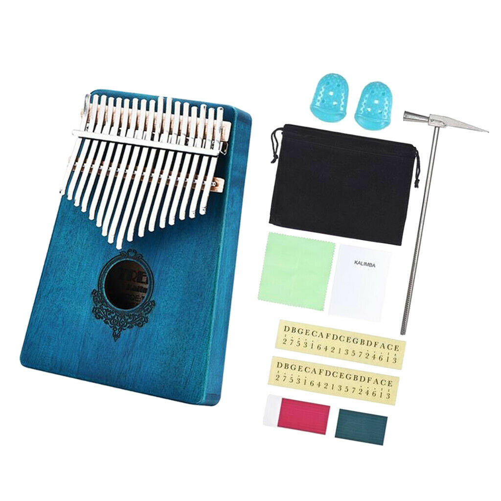 17-tone Thumb Piano Kalimba Finger Piano with Portable Bag