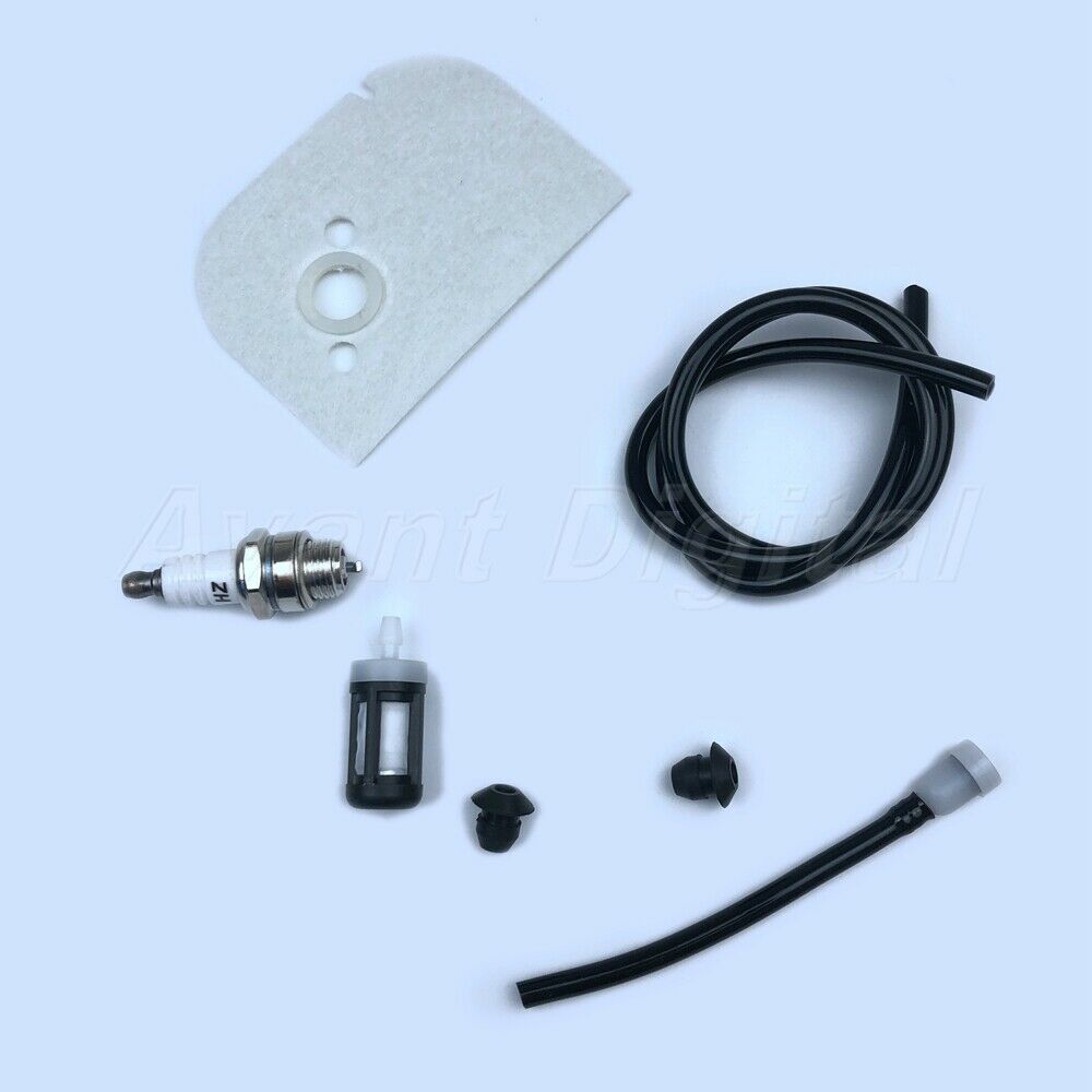 Air Filter Fuel Line Filter Kit Spark Plug For STIHL 009 010 011 012 ST600 009L