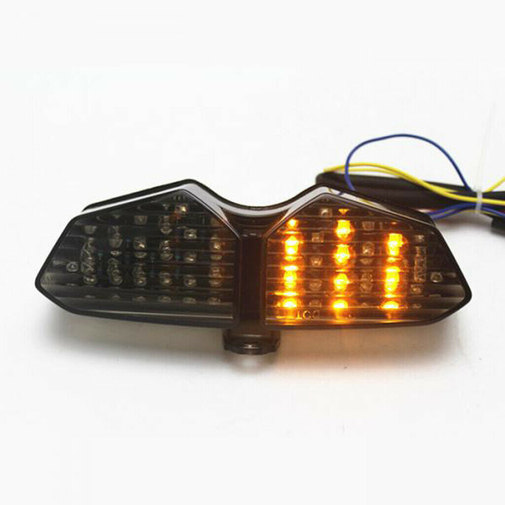 LED Tail Light For Yamaha YZF R6 2003-05 LED Integrated Turn Brake Smoke