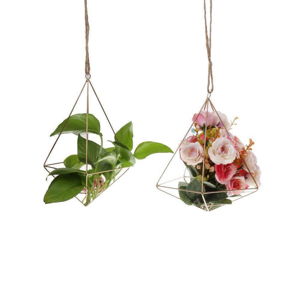 Garden Wedding DIY Flower Center 10x10x24.5cm Metal Frame Holder Decoration