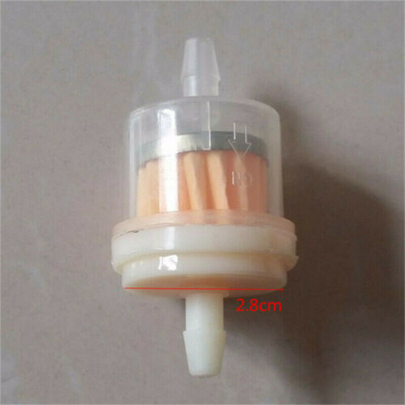 20PCS Motor Inline Gas Oil Fuel Filter Small Engine For 1/4'' Line 6-7mm Hose