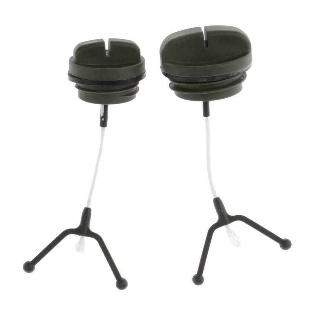 Plastic Plug for Fuel Oil  - Black