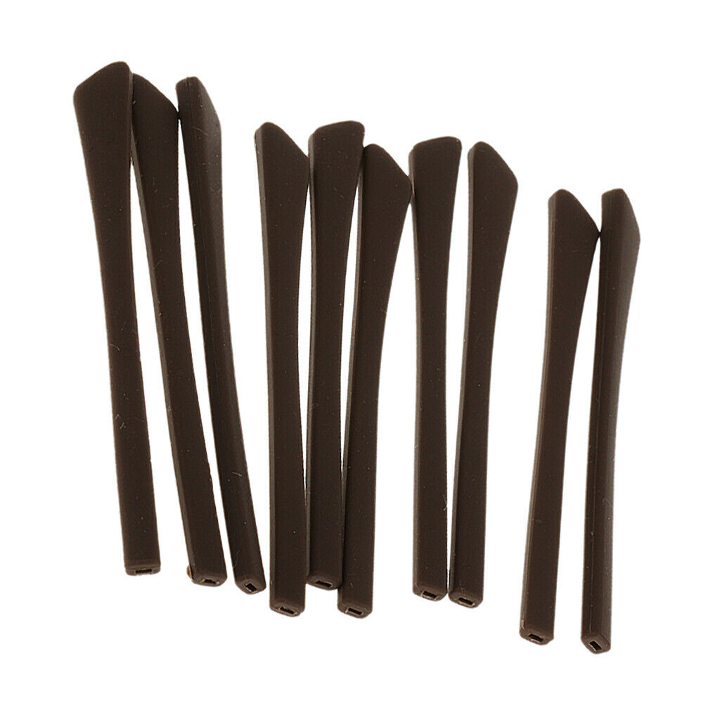 20pcs Eyeglasses Silicone Eyeglass Frame Temple Ends