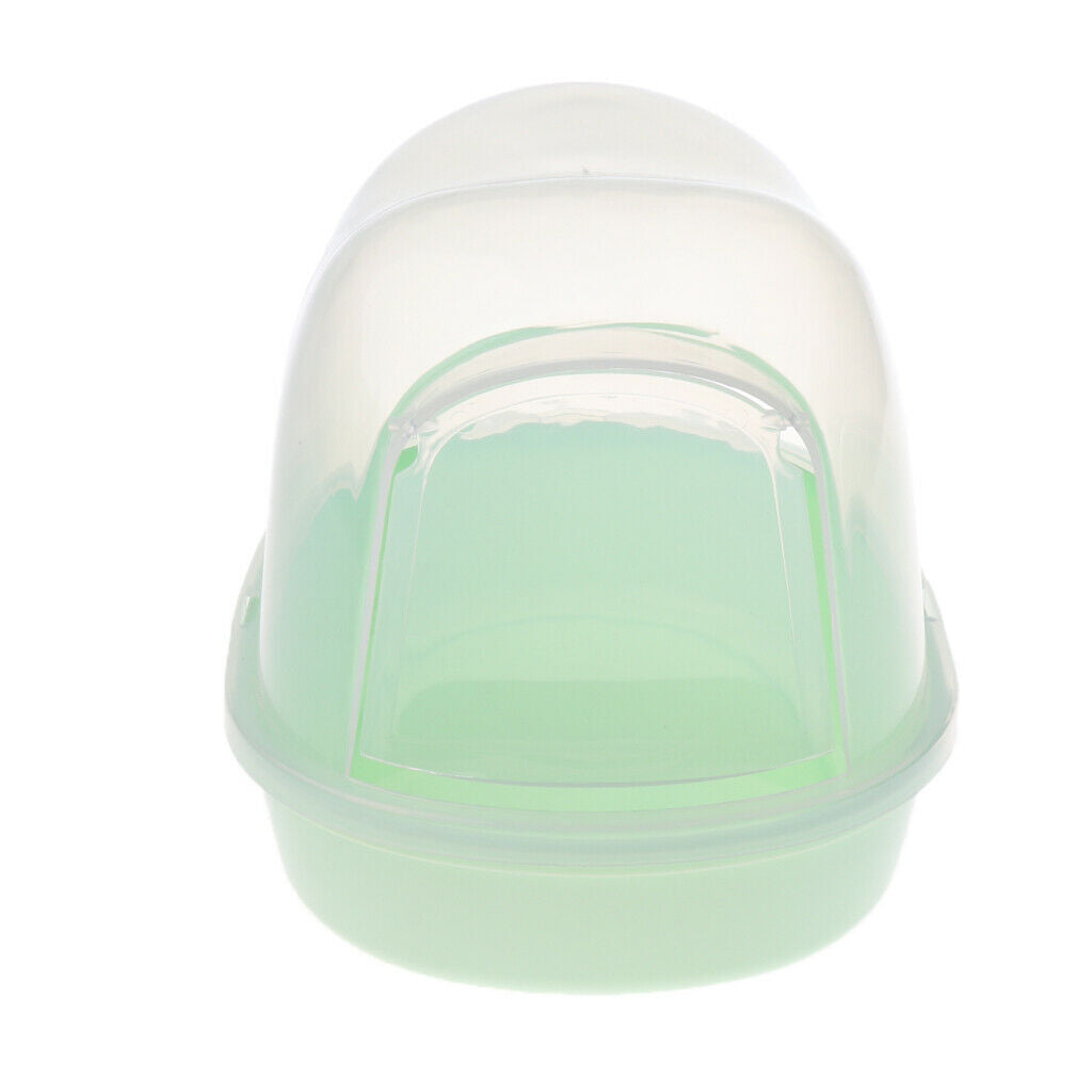 Small Bathroom for Pets Accessories Plastic Swimming Bath Sand for Chinchilla