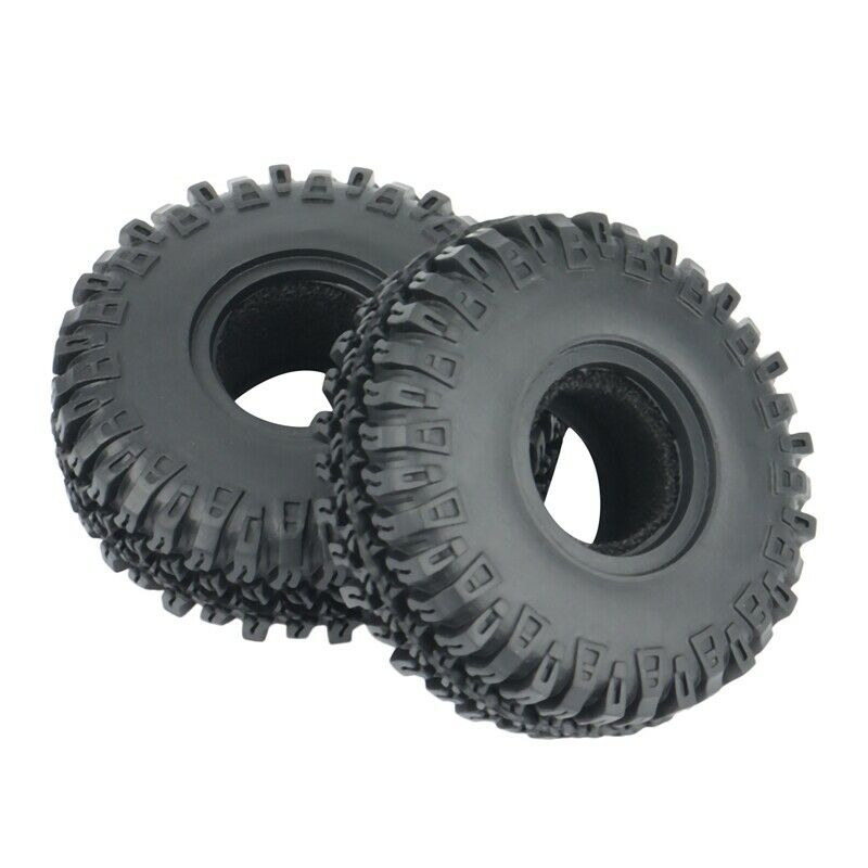 4PCS 52X18mm 1.0 Inch Soft Rubber Wheel Tyre Tire for 1/24 RC Cler Car Axial SY4