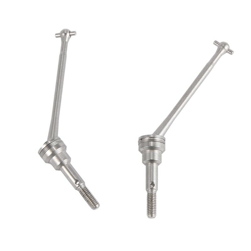 2Pcs Metal Front Drive Shaft CVD 0090 for WLtoys 12428 12423 1/12 RC Car Cler Z1