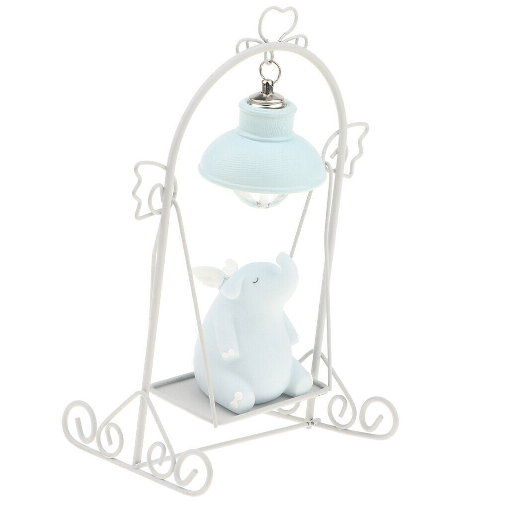 Creative Vinyl Angel Swing Night Lamp Home Decorative Ornament Gift Party Favors