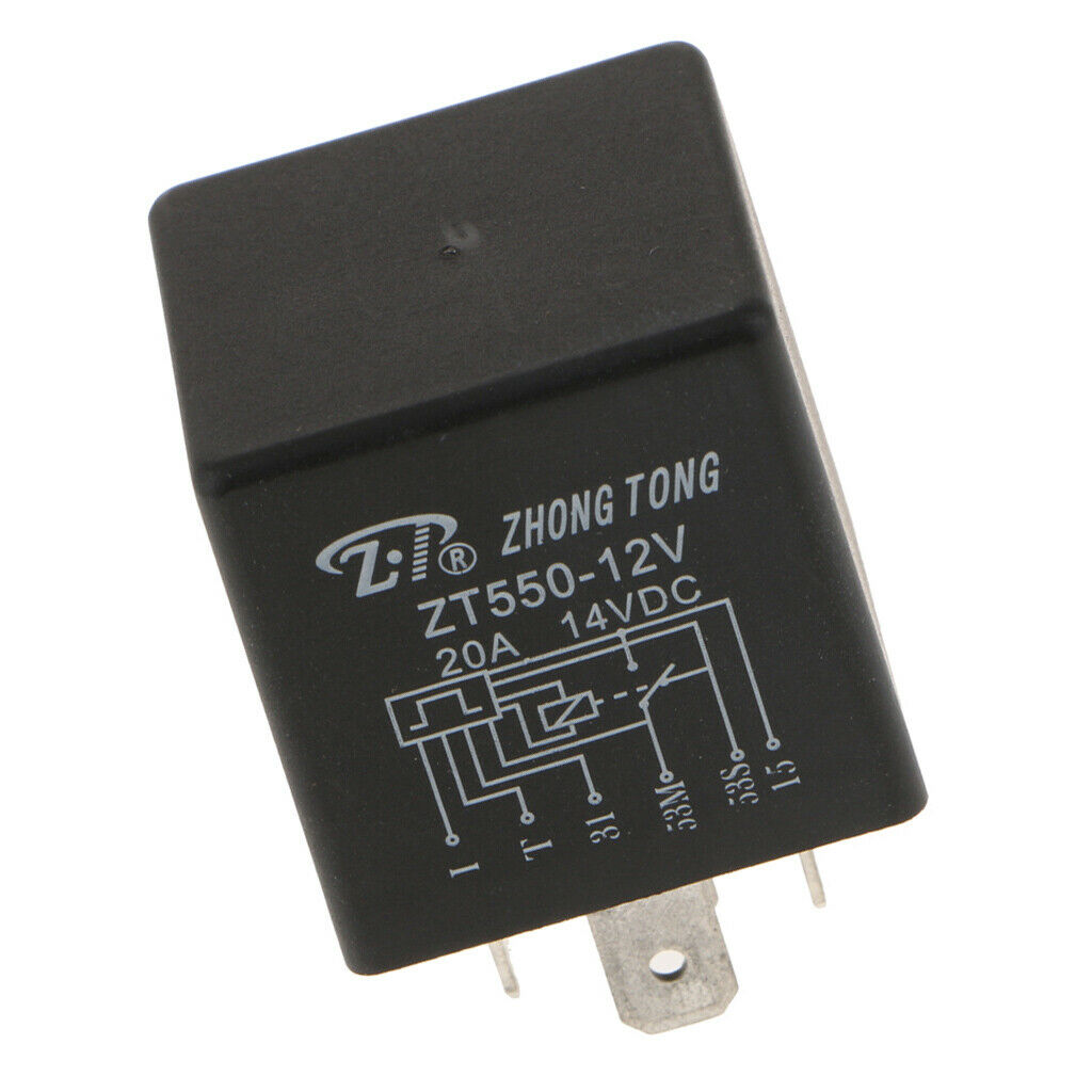 DC12V 20A Automotive Windscreen Wiper Relay With High Switching Capability