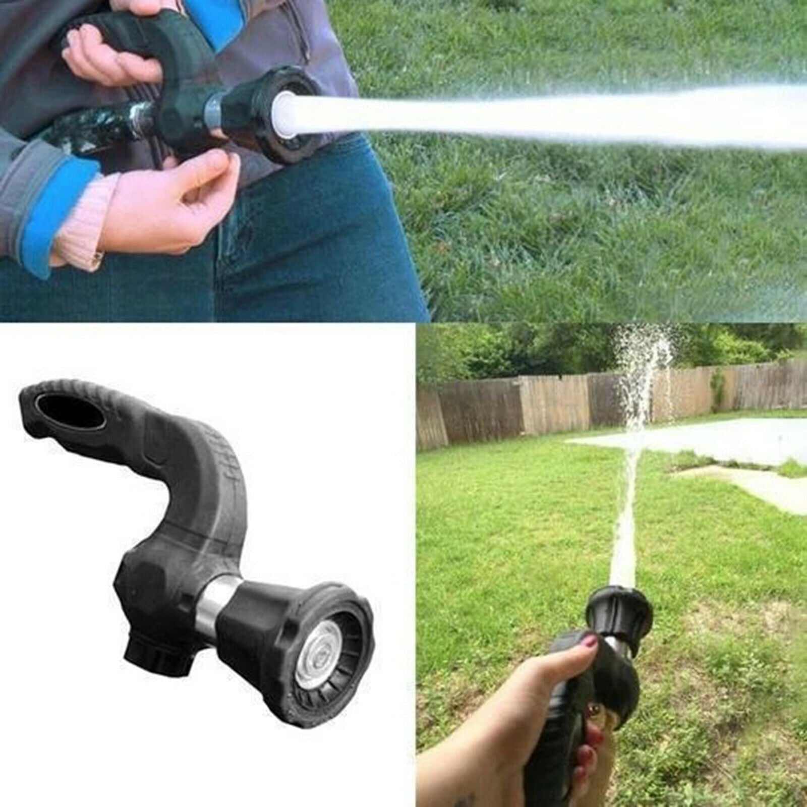 Garden Water Hose Nozzle Gun High Pressure Jet for Watering Car Washing Dog