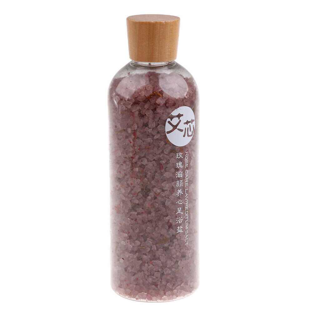420g Pedicure Foot Soak Callus Hard Dead Skin Remover Bath Salt Rose