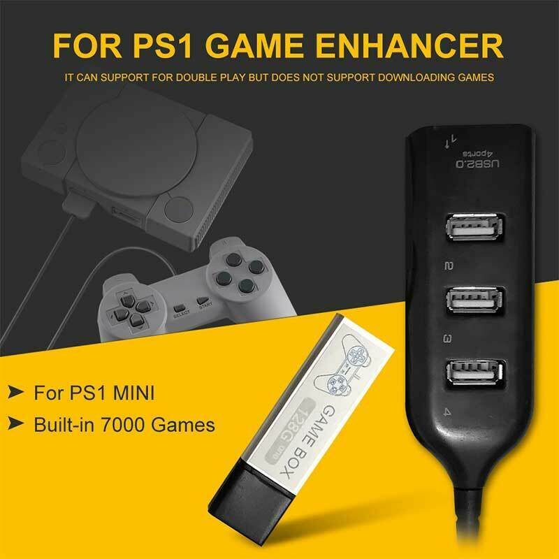 128G Game Enhancer Plug Games Crackhead Pack For Playstation Accessories LIN