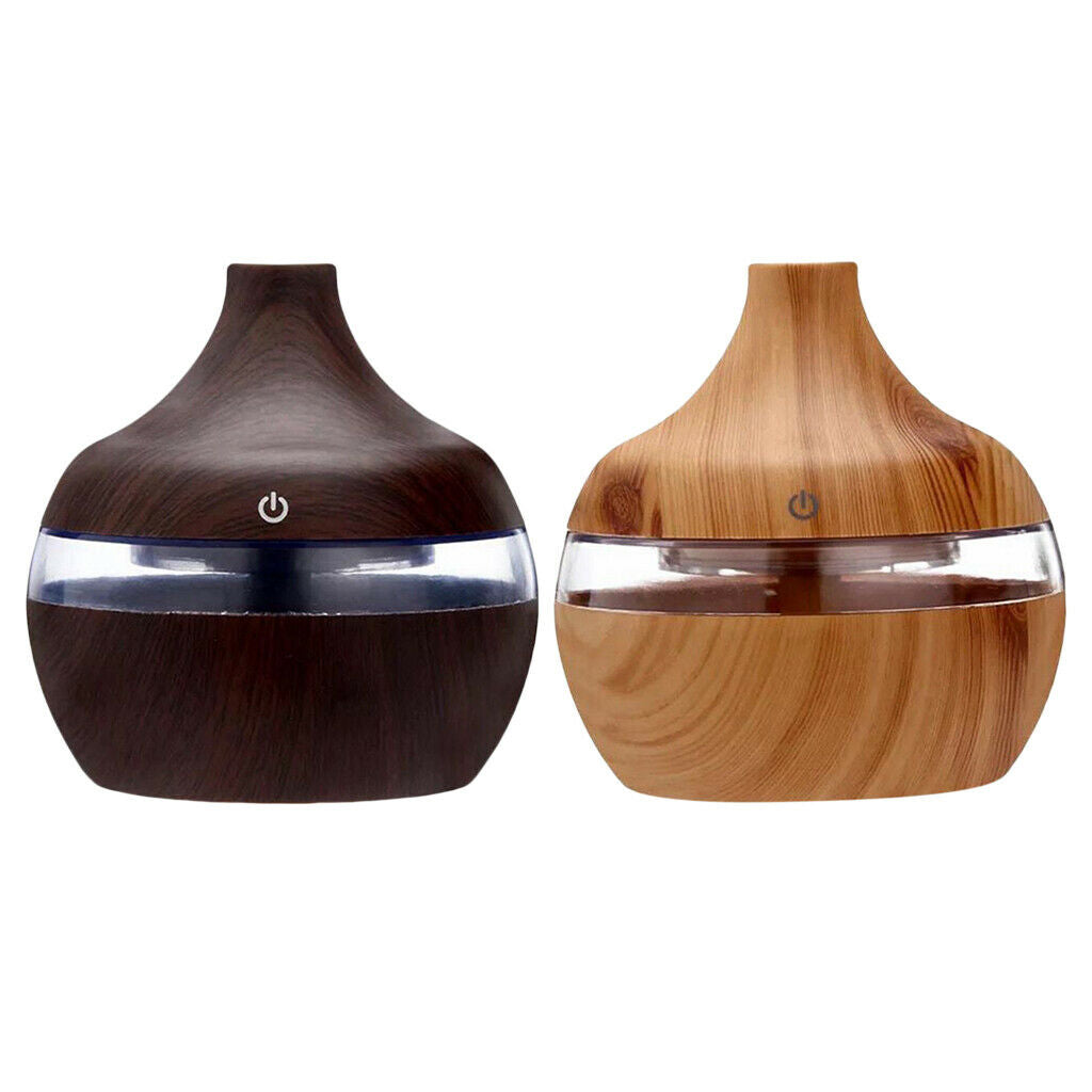 Noiseless Humidifier 300ml Cool Mist Humidifer Aroma Diffuser Yoga Room