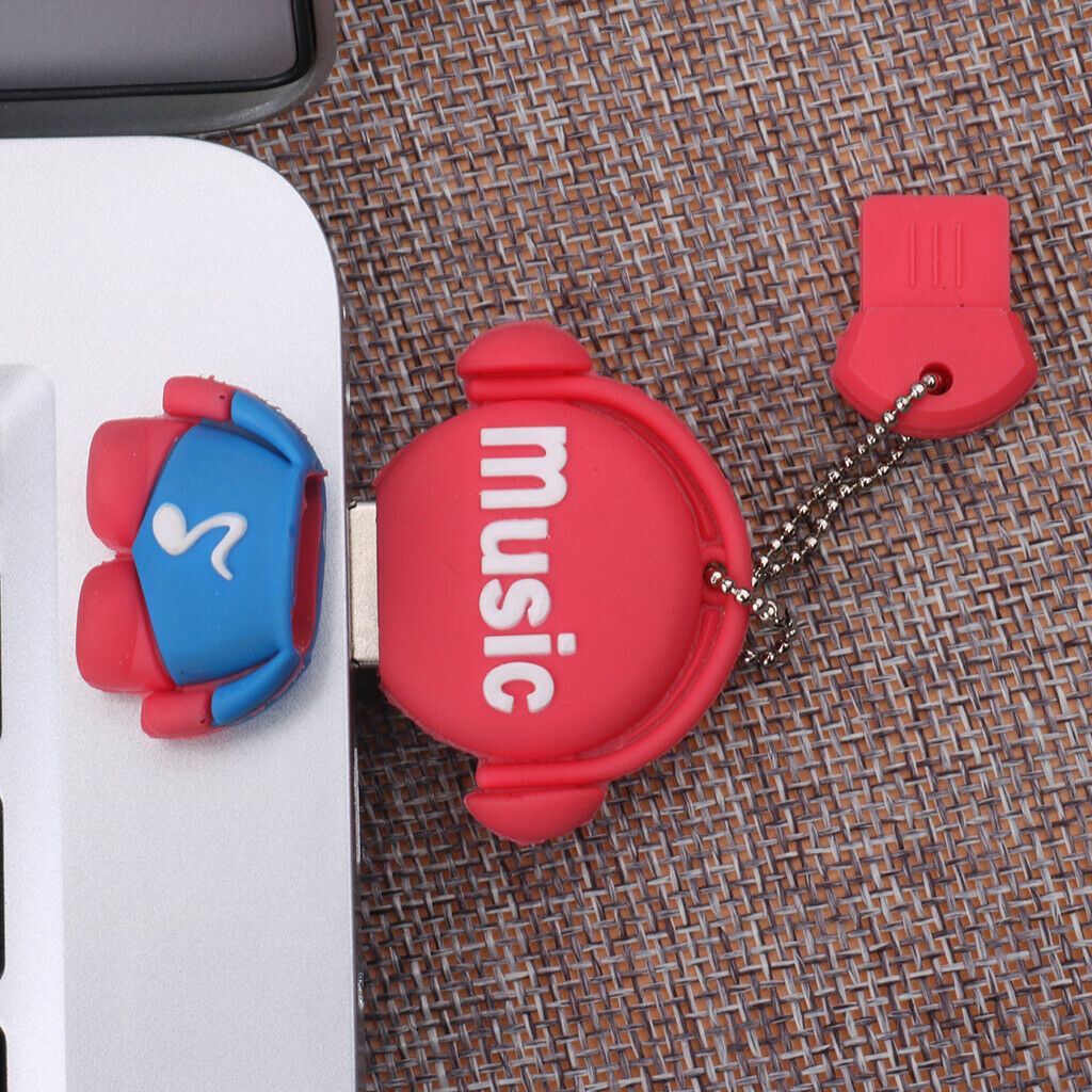 Cute Cartoon USB Flash Drive U Disk Memory Stick Pen For Laptop Desktop 16GB
