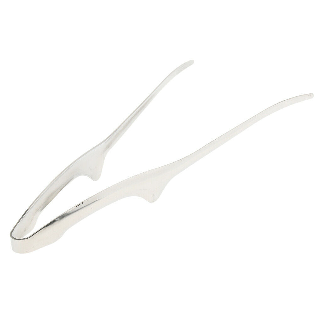 Lightweight Stainless Steel Barbecue Clip Cooking Food Tongs BBQ Turner