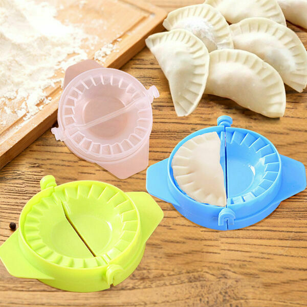 3Pcs Chinese Dumpling Maker and Dough Press for Home Kitchen Dumpling Mold Press