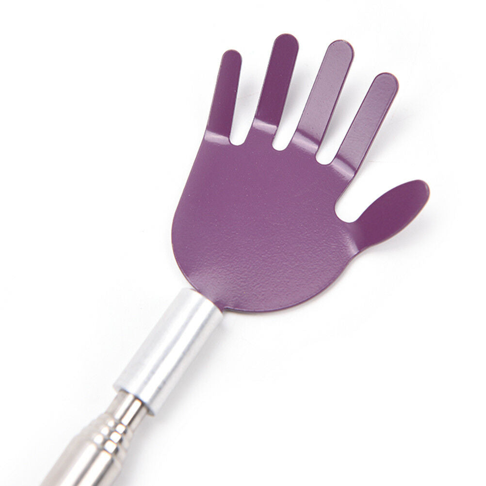 Metal Back Scratcher Telescopic Extendable Handy Pocket scrath  Heath Car.l8