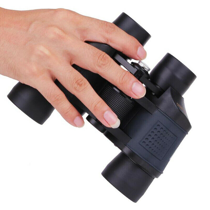 60x60 Outdoor Hiking Hunting Night Vision Binoculars Watching Compass TelescoI7