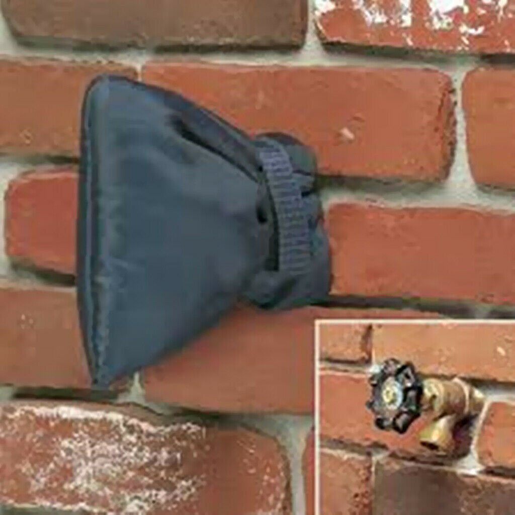 4pcs Outdoor Faucet Cover Sock, 7.1 By 5.9 Inch (Gray)