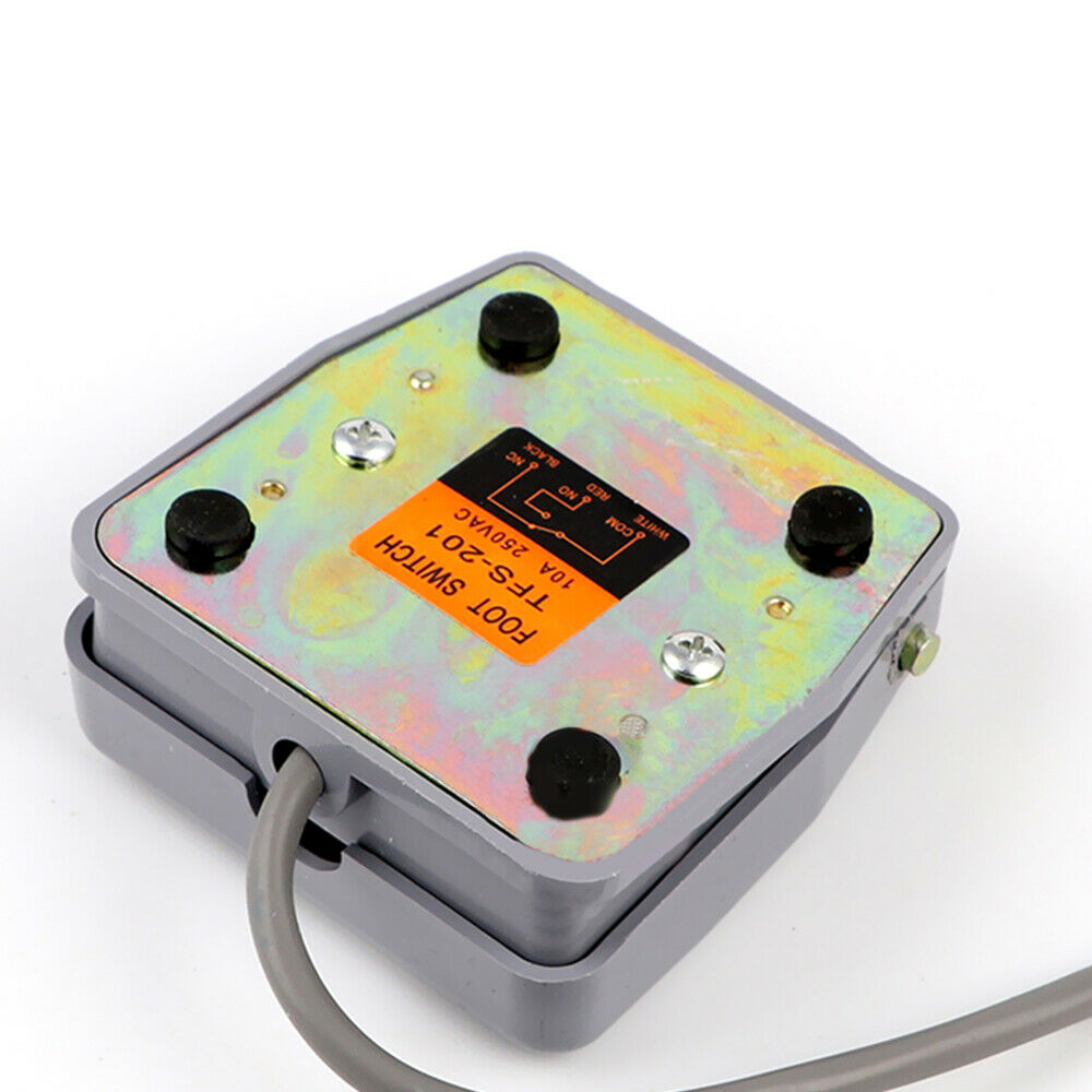 250V 10A Momentary Control Switch Electric Power Pedal SPDT Foot Switch