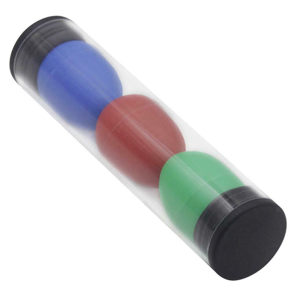 Plastic Percussion Musical Egg Maracas Egg Shakers Random Color
