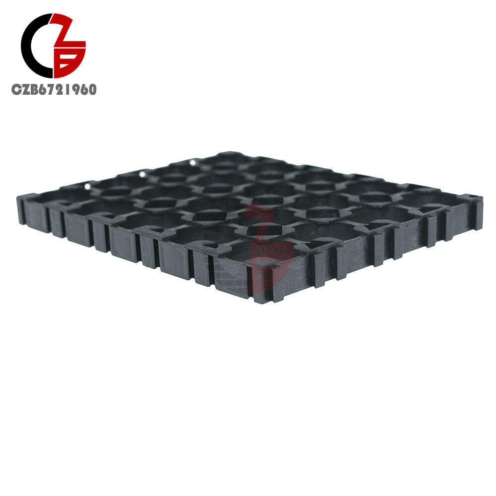 2PCS 18650 Battery 4x5 Cell Spacer Radiating Shell Pack Plastic Heat Holder