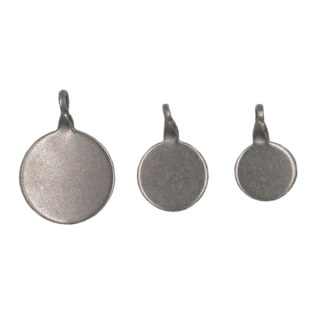 3pcs Spinner Target Plinking Target Thickness 3mm for Upright Surface Stick