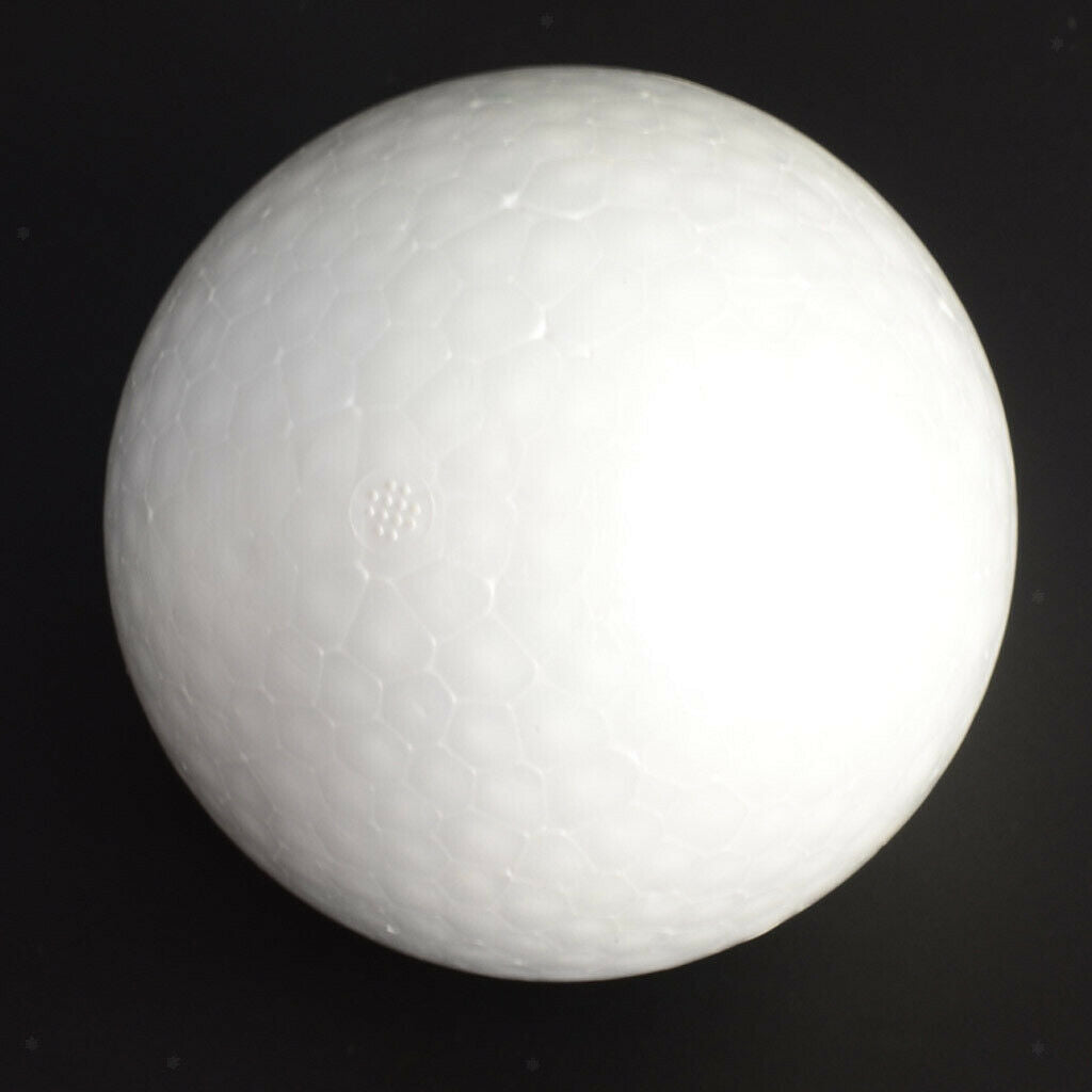 3X Mini Foam Ball Polystyrene Foam Balls Party Decor Making Kids Gifts 250mm