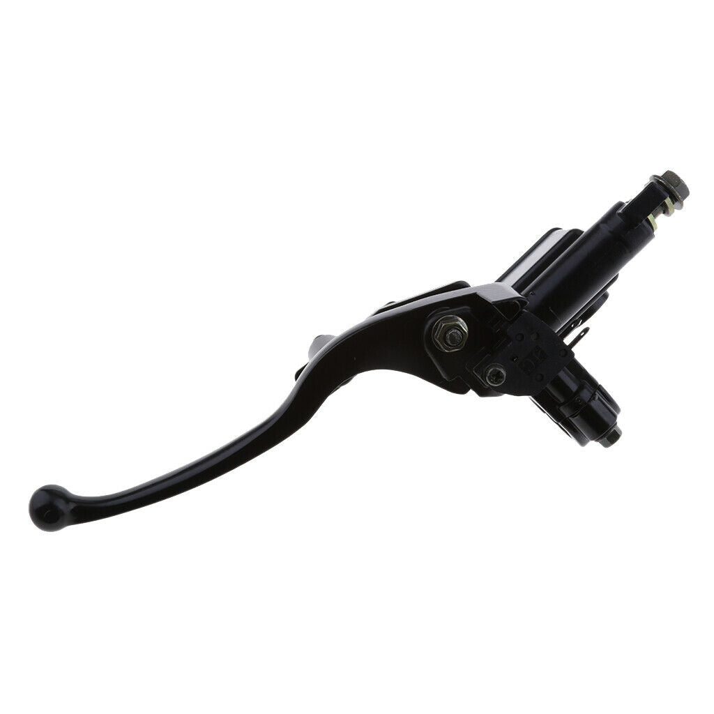 10mm Banjo Black Front Right Hydraulic Brake Master Cylinder Dirt Bike ATV